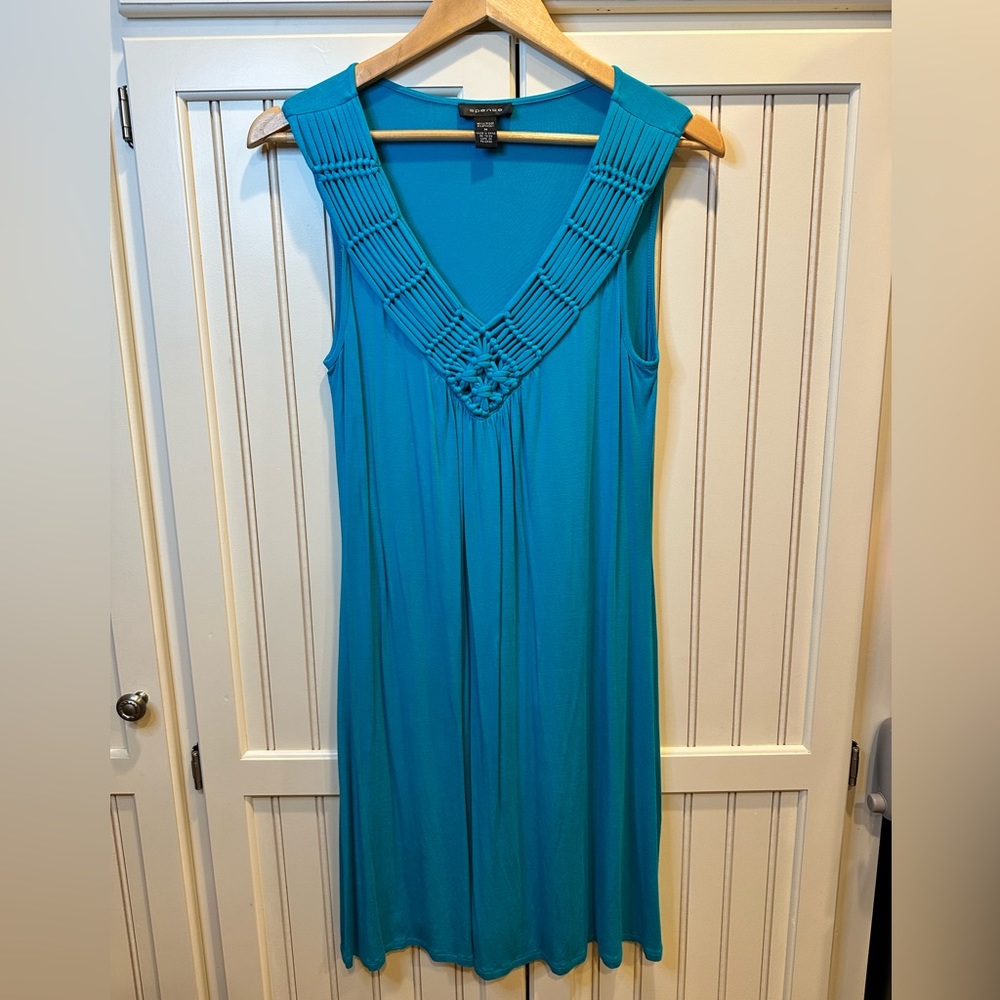 Spense Turquoise Maxi Dress